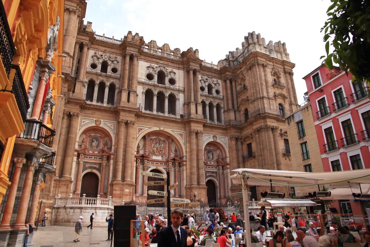 The Basilica de la Incarnacion in Malaga. The Basilica de la Incarnacion in Malaga.