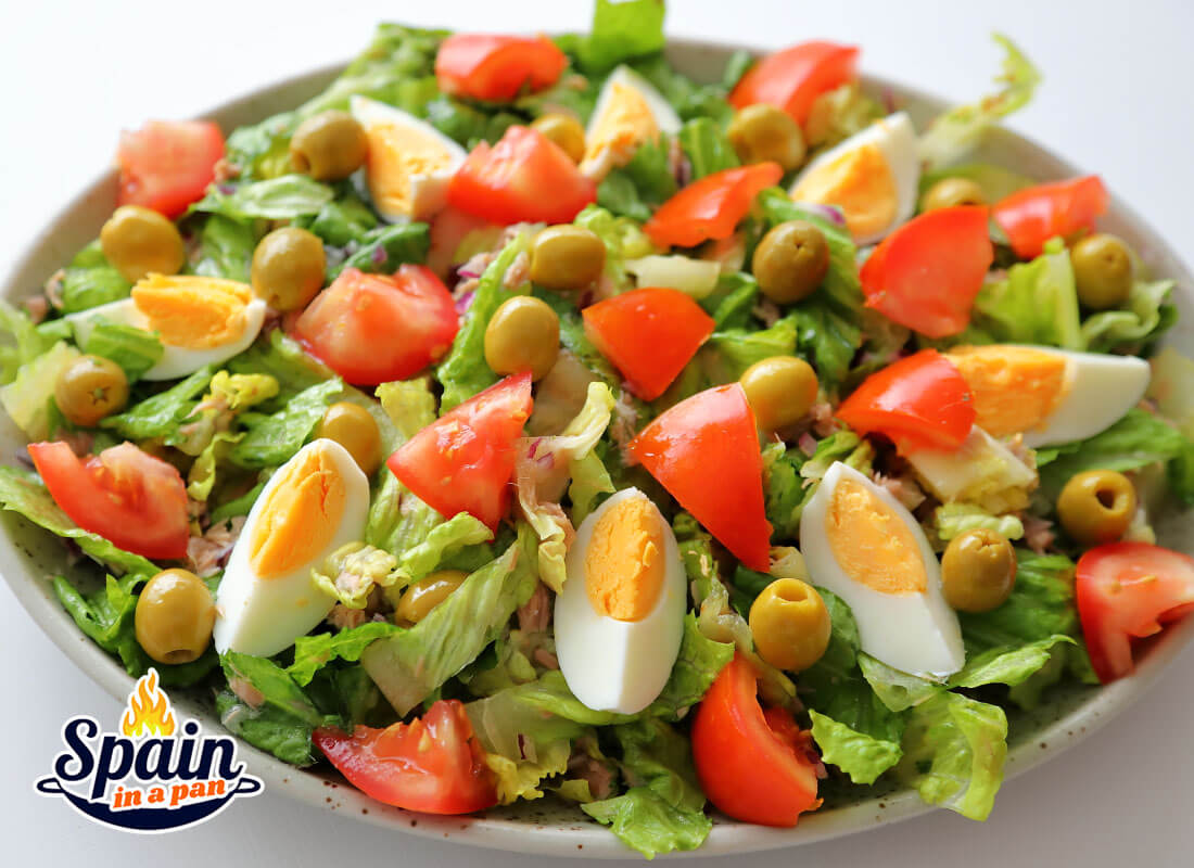 San Isidro salad from Madrid