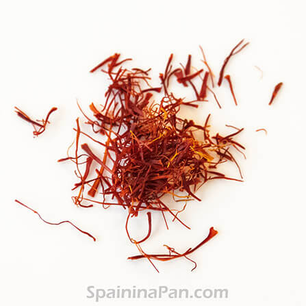 Spanish saffron threads.